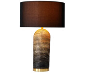 Lampa stołowa Zea Black - Invicta