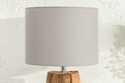 Lampa biurkowa Toros szara