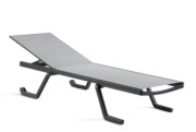 Leżak Podio antracytowo-szary - Gaber