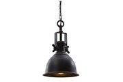 Lampa wisząca Industrial czarny Invicta