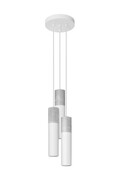Lampa wisząca Borgio 3P biała