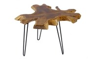 Stolik kawowy Wild 60 cm Teak Invicta