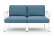 Sofa modułowa Komodo 2 biały stelaż - Nardi