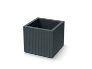 Donica Coro Square 36 cm grafitowy - Ethick