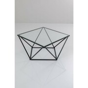 Stolik kawowy Cristallo Black 80x80 cm
