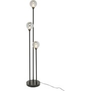 Lampa podłogowa Al Capone Tre Black - Kare