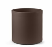 Donica Loto Cylinder Pot ciemnobrązowy CRT - Lyxo Design