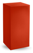 Stołek barowy Cube koralowy CRL - Lyxo Design