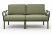 Sofa modułowa Komodo 2 zielony stelaż - Nardi