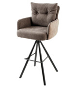 Hoker obrotowy Big George Velvet Taupe - Invicta