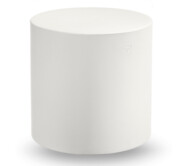 Pufa Cylinder biała PRL - Lyxo Design