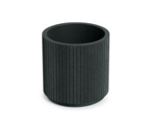 Donica Coro Round 30 cm antracytowy - Ethick