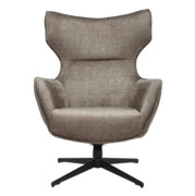 Fotel obrotowy Vogue Velvet Taupe - Invicta