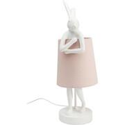 Lampa stołowa Animal Rabbit White/Rose 50 cm