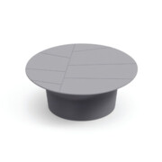 Stolik kawowy Vera szary FER - Lyxo Design