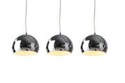 Lampa wisząca Acoro 3 chromowana