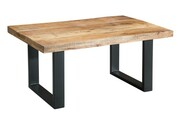 Stolik kawowy Nori 100 cm naturalny Mango Invicta