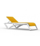 Leżak Sky Premium Sun White-Amarillo Resol