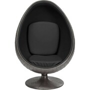 Fotel obrotowy Eye Ball Gun Metal