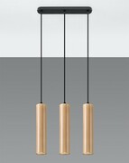 Lampa wisząca Lino 3L naturalna