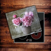 Szkło na płytę indukcyjną - Kwiaty 10