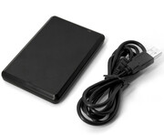 Czytnik RFID kart MIFARE UNIQUE 125 kHz + 13,56 MHz przewodowy, USB do komputera, mini skaner RFID HD-RD30C