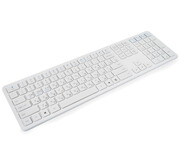 Klawiatura z cyrylicą, blokiem numerycznym i układem QWERTY, WIFI 2.4G, nożycowa typerCLAW-BC140WR