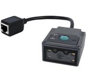 Skaner kodów QR i kreskowych, przewodowy, stacjonarny, USB, skanowanie kodu z ekranu LCD, wydajny HD150