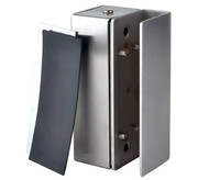 Zaczep do zamka nawierzchniowego elektrycznego z ryglem na drzwi szklane bezramowe, 10-15 mm SecureEntry-SC20