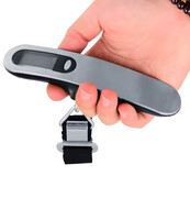 Waga bagażowa do 50 kg z paskiem kompaktowa kg, g, lb, oz wagPRO-H50K