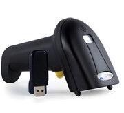 Skaner magazynowy kodów kreskowych WIFI 2.4G, bezprzewodowy z wbudowaną pamięcią do zapisu kodów HD44