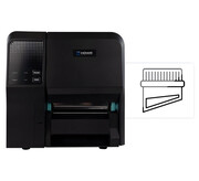 Przemysłowa drukarka etykiet samoprzylepnych, termiczna i termotrasnferowa z obcinakiem i LAN OPrint-IA200CN