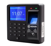 Czytnik czasu pracy na kartę oraz brelok RFID, rejestrator wejść pracowników, zegar czasu HDWR CTR10