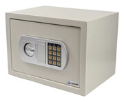 Sejf na kluczyk i kod PIN elektroniczny, kompaktowa skrytka na pieniądze z wytrzymałej stali SecureBox-35