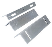 Zaczep do futryny zamka wpuszczanego, elektromagnetycznego z wysuwanym ryglem, kątowy SecureEntry-SC10