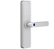 Zamek elektroniczny, klamka z kontrolą dostępu na kartę RFID 13,56 mHz, odcisk palca, PIN SecureEntry-HL200