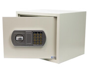 Sejf na pieniądze z zamkiem elektronicznym i mechanicznym, zamykany na kod PIN i na klucz SecureBox-50