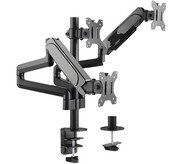 Uchwyt na 3 monitory na biurko, przekątna 17