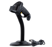 Czytnik kodów kreskowych z podstawką i automatycznym skanowaniem, przewodowy z interfejsem USB HD32A