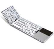 Podwójnie składana klawiatura z touchpadem i Bluetooth do laptopa, tabletu, układ QWERTY typerCLAW-BS120
