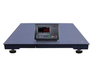 Waga towarowa z platformą metalową 1.2 x 1.2 metra do 3 ton, 3000 kg, bezprzewodowe działanie wagPRO-W3000-120