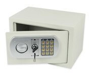 Sejf elektroniczny na kod PIN i klucz do przechowywania pieniędzy, dokumentów, biżuterii, stalowy SecureBox-30