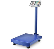 Waga platformowa towarowa do 150 kg, elektroniczna i bezprzewodowa z wyświetlaczami wagPRO-P150