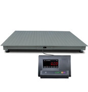 Waga przemysłowa platformowa do 1 tony 1000 kg, duża z platformą stalową 1x1 m, ekran LCD wagPRO-W1000-100