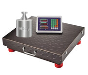 Waga gospodarcza do 100 kg platformowa, elektroniczna z bezprzewodowym działaniem i ekranem wagPRO-W100