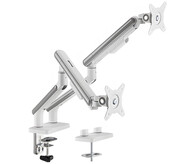 Podwójny uchwyt na monitor do biurka z przekątną 17