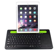 Klawiatura z touchpadem na Bluetooth i podstawką na telefon, tablet, membranowa, mała typerCLAW-BM110
