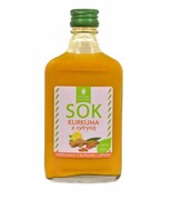 Sok kurkuma z cytryną 200 ml bez dodatków cukru i konserwantów 1 szt.