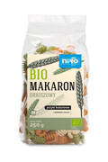 BIO biały makaron orkiszowy JEŻYKI KOLOROWE 250 g 1 szt.