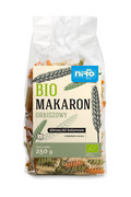 BIO biały makaron orkiszowy ŚLIMACZKI KOLOROWE 250 g 1 szt.